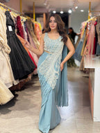 Naarira Rangoli Silk Ready-to-Wear Saree