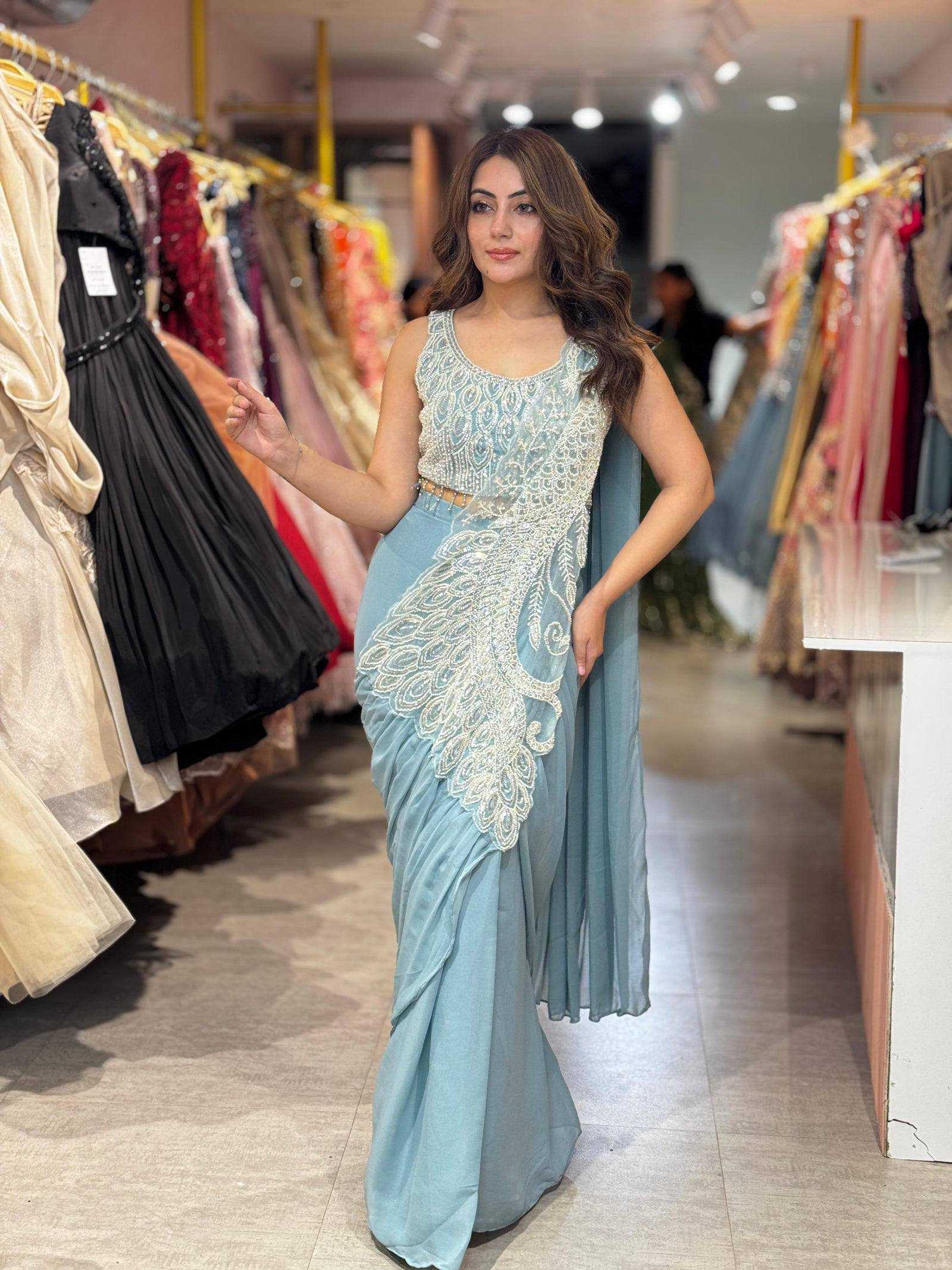 Naarira Rangoli Silk Ready-to-Wear Saree