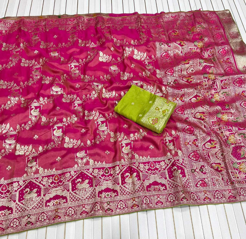 Naarira Satin Silk Banarasi Sarees