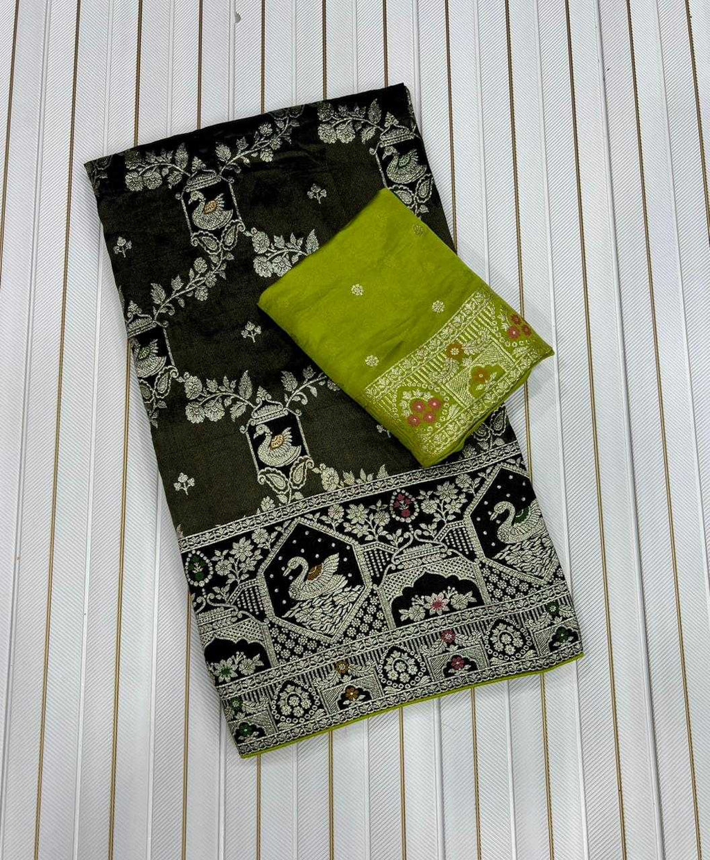 Naarira Satin Silk Banarasi Sarees