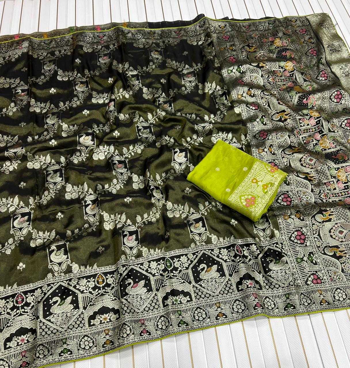 Naarira Satin Silk Banarasi Sarees