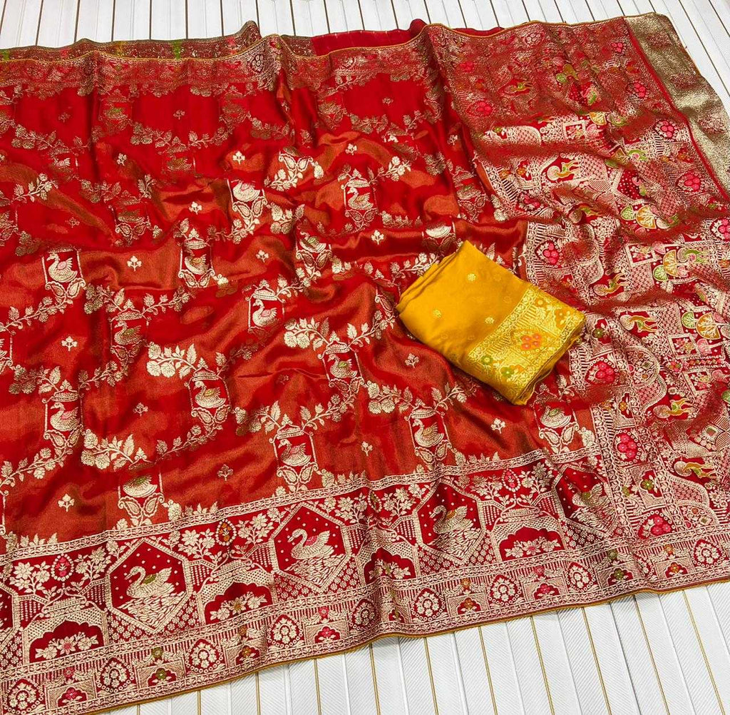 Naarira Satin Silk Banarasi Sarees