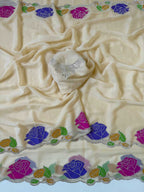 Naarira Georgette Printed Saree