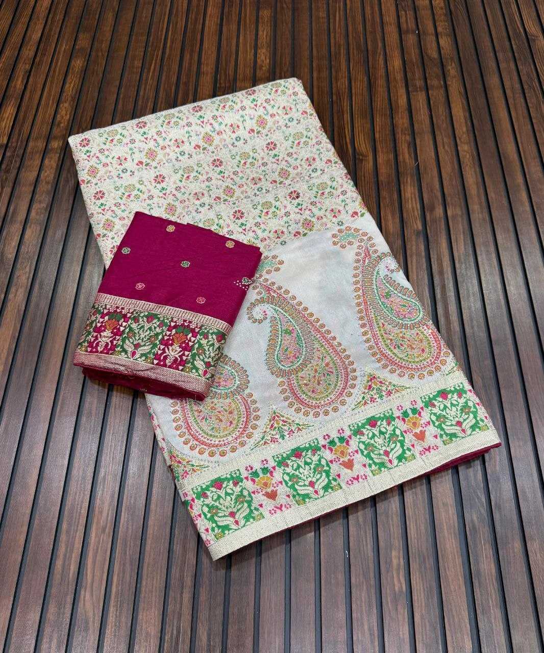 Naarira Pashmina Traditional Silk Sarees