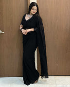 Naarira Faux Georgette Designer Sarees