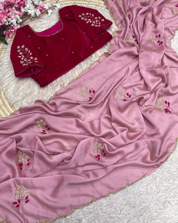 Naarira Rangoli Silk Brocade Sarees - alternate view