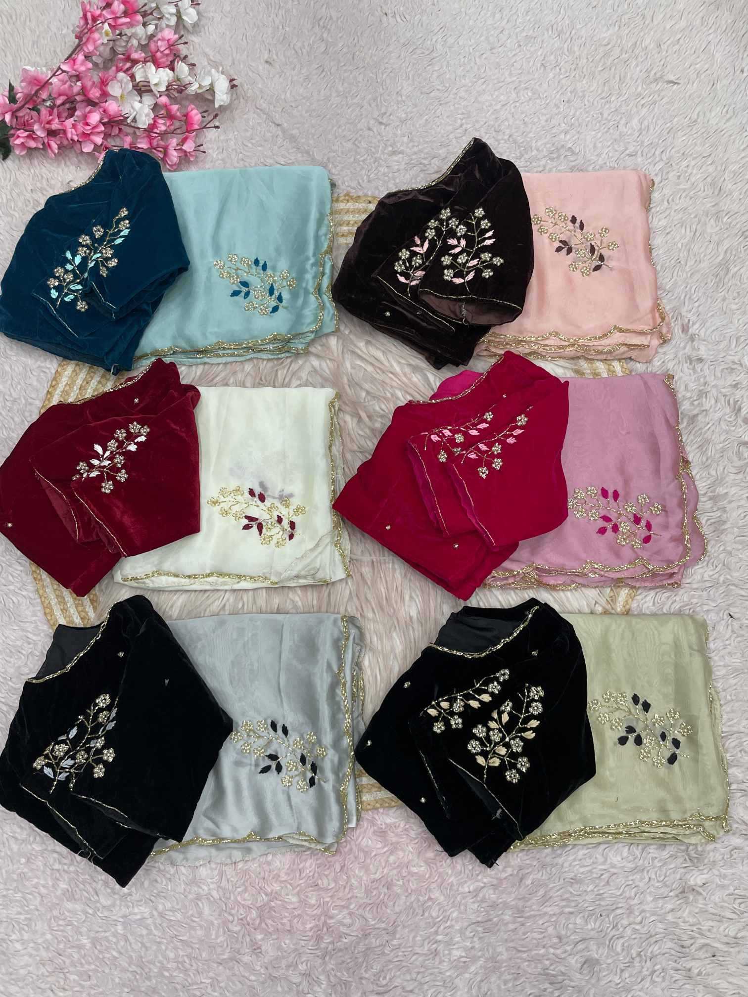Naarira Rangoli Silk Brocade Sarees
