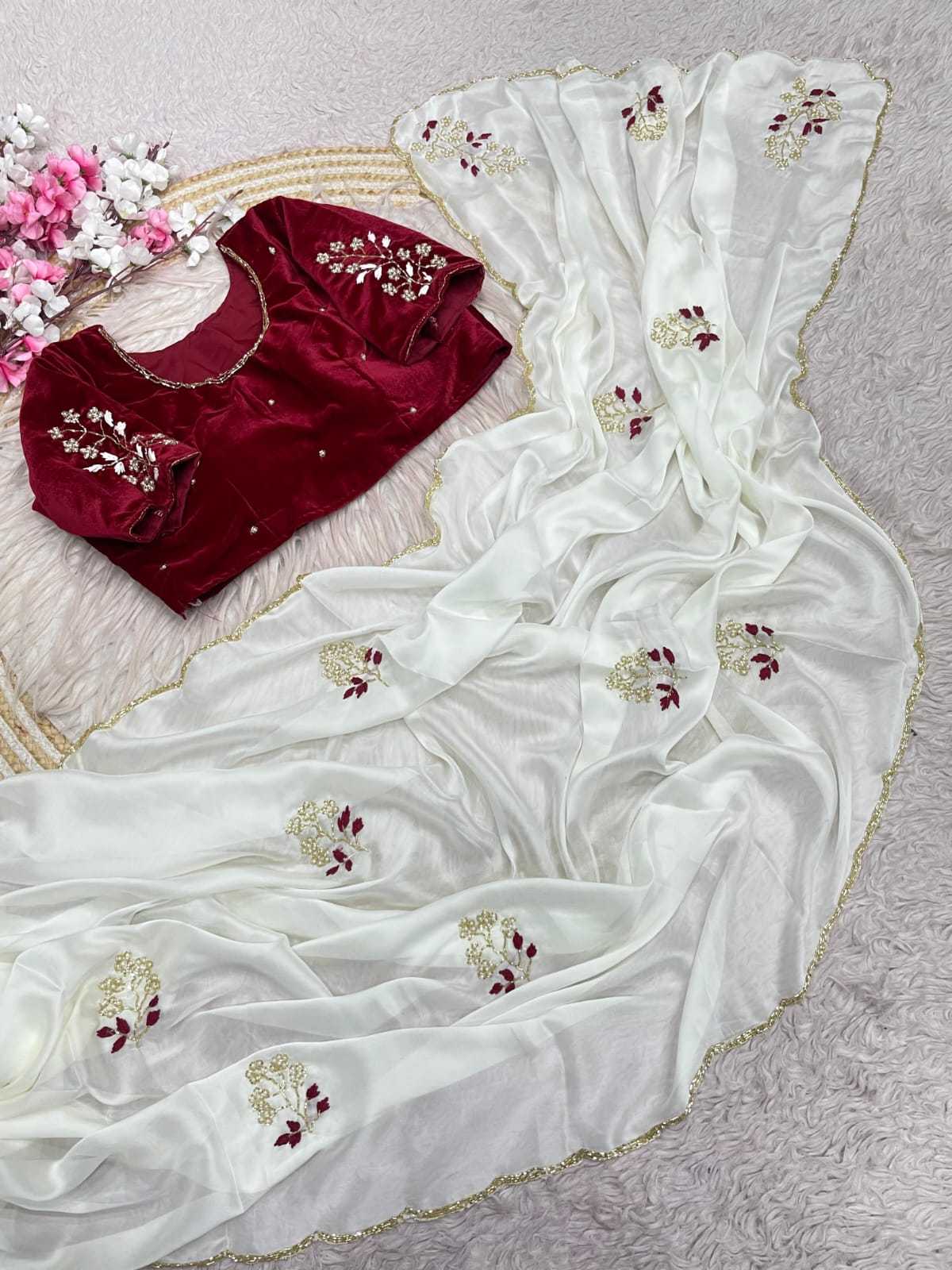 Naarira Rangoli Silk Brocade Sarees