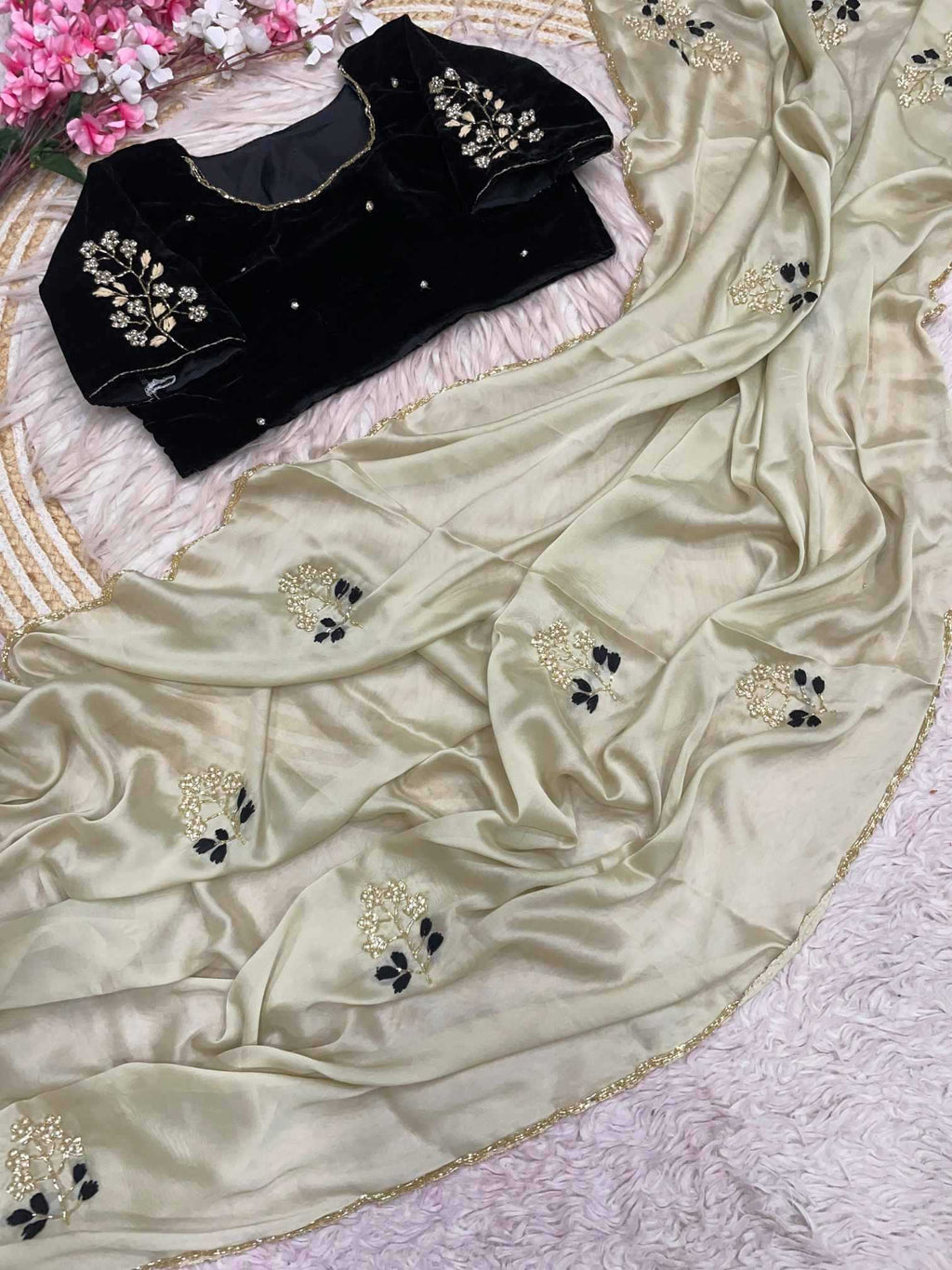 Naarira Rangoli Silk Brocade Sarees
