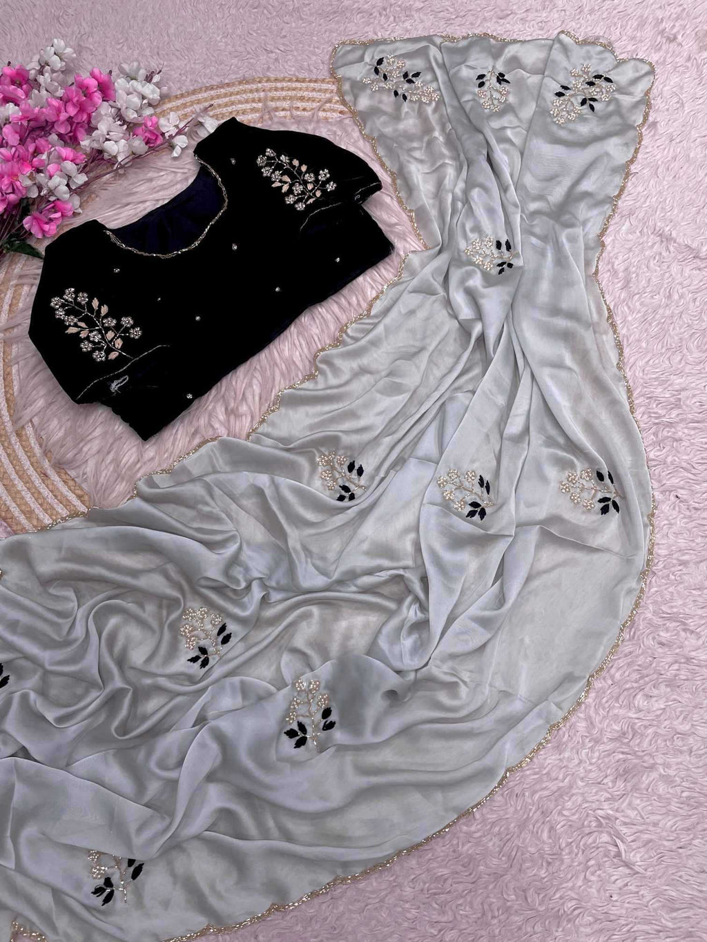 Naarira Rangoli Silk Brocade Sarees