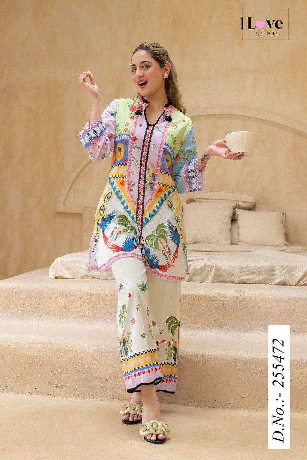 Naarira Printed Dress Cotton