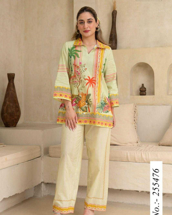 Naarira Printed Dress Cotton