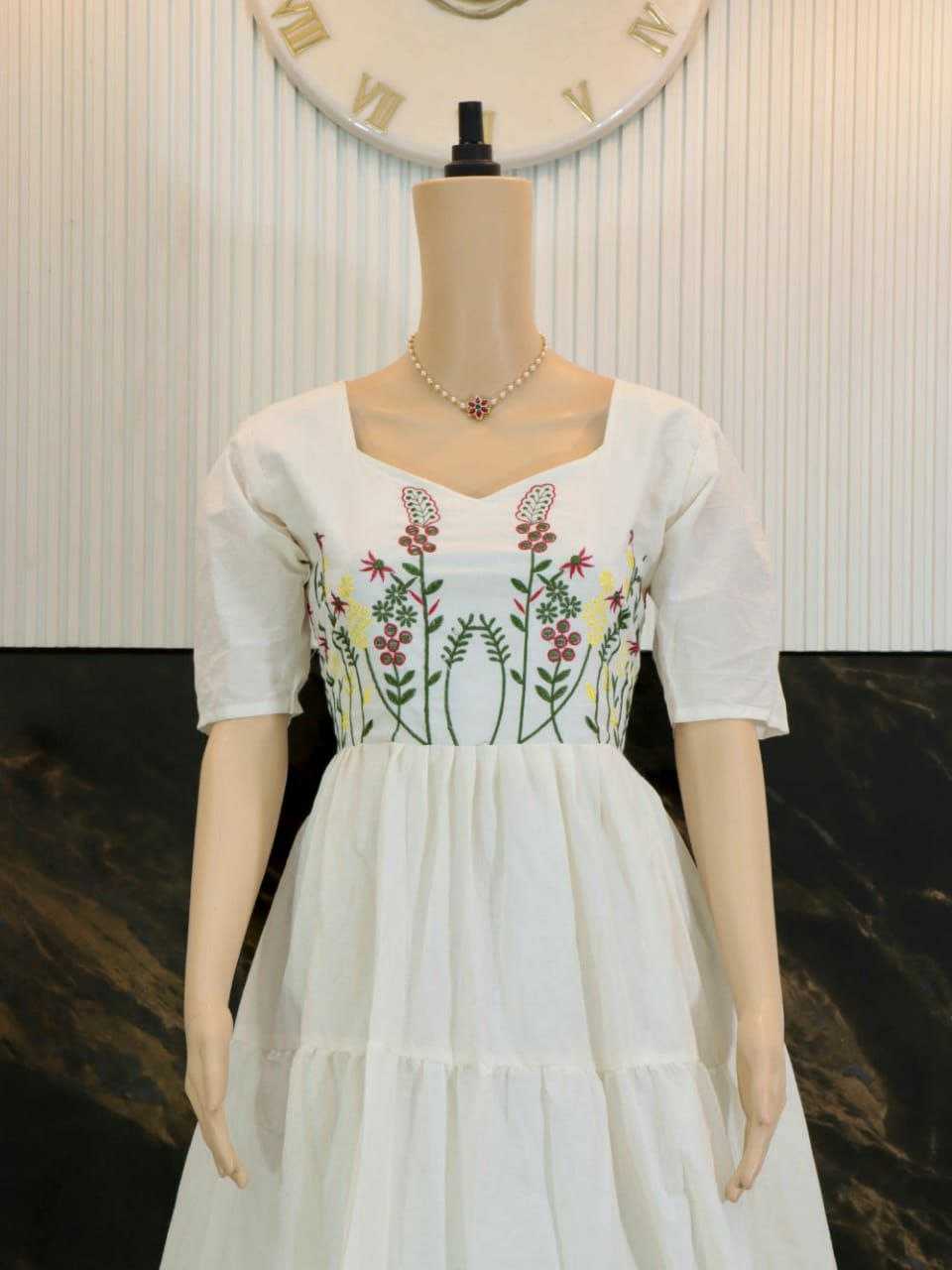 Naarira Embriorded Dress