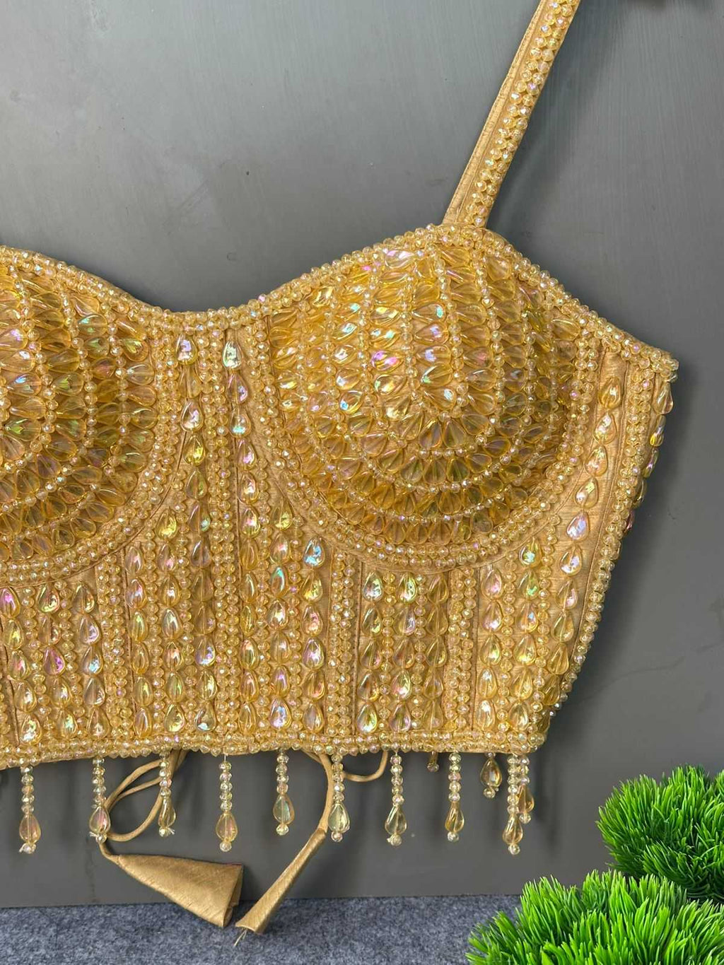 Naarira Pearl Moti Spaghati Readymade Blouses