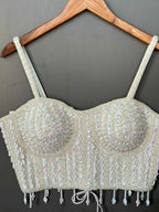 Naarira Pearl Moti Spaghati Readymade Blouses