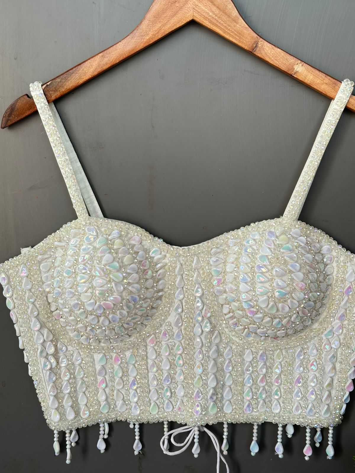 Naarira Pearl Moti Spaghati Readymade Blouses
