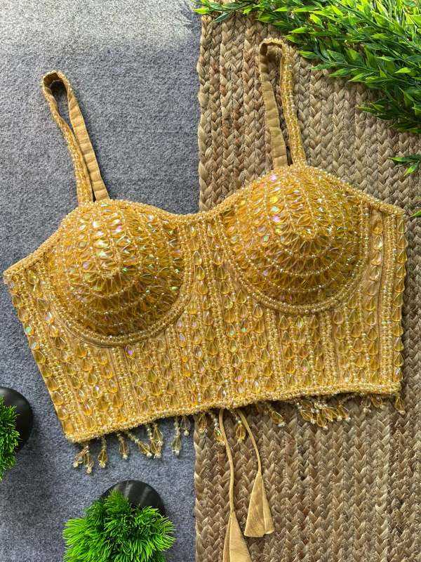 Naarira Pearl Moti Spaghati Readymade Blouses