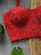 Naarira Pearl Moti Spaghati Readymade Blouses