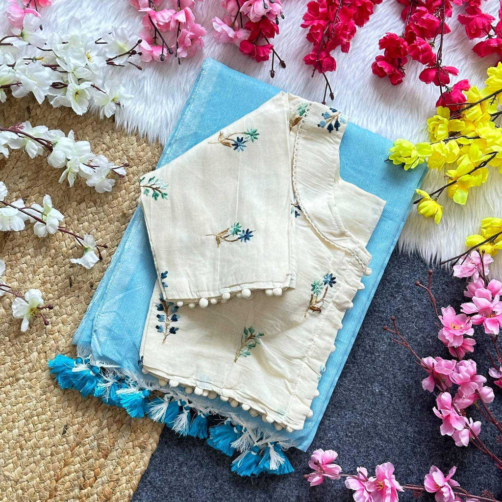 Naarira Pure Khadi Cotton Blouse