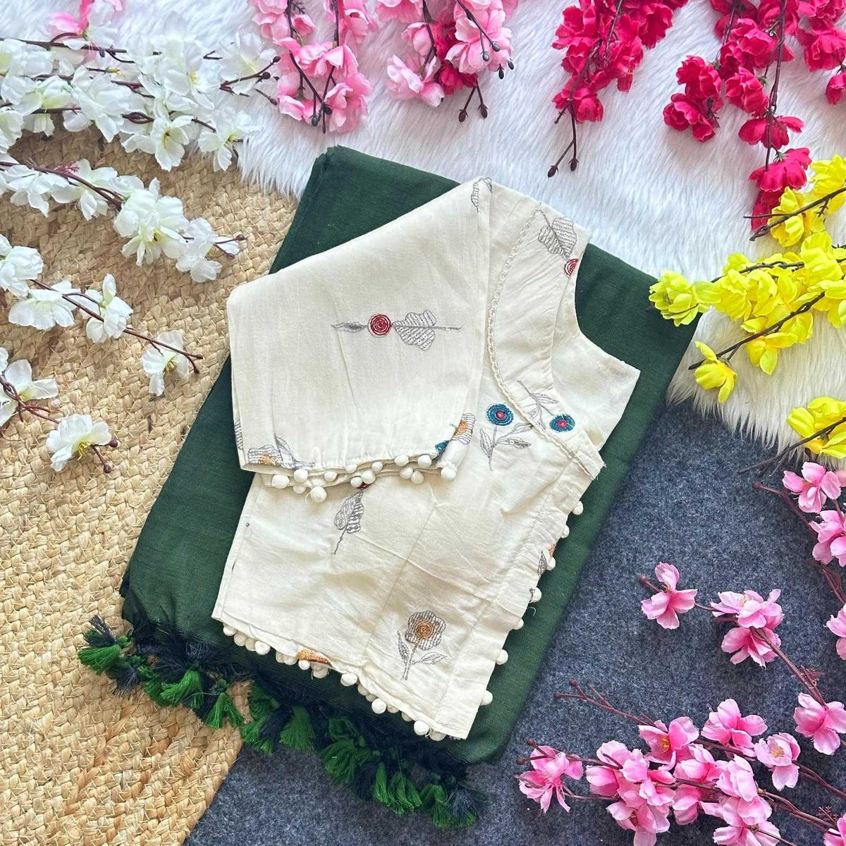 Naarira Pure Khadi Cotton Blouse