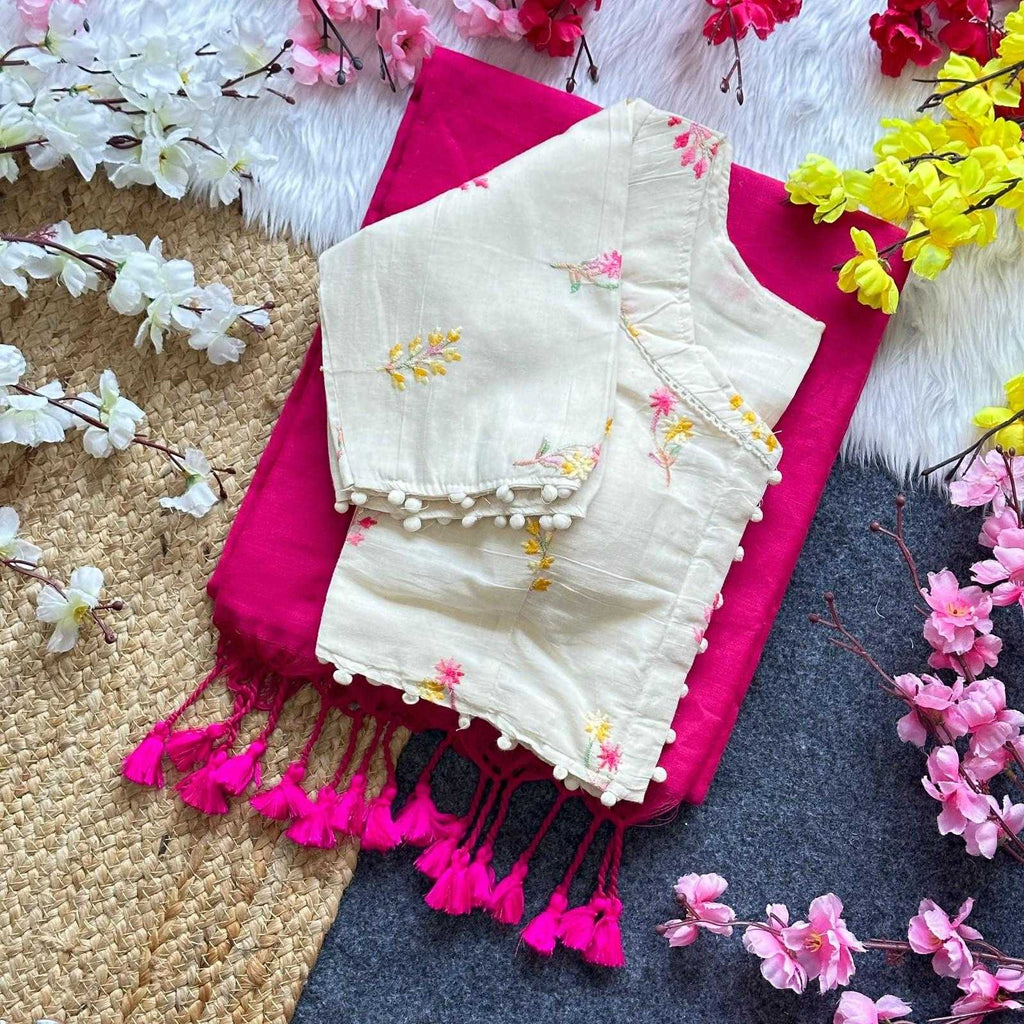 Naarira Pure Khadi Cotton Blouse