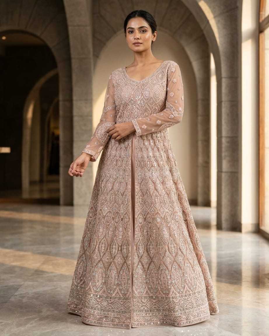 Naarira Premium Silk Indo Western