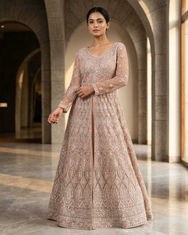 Naarira Premium Silk Indo Western