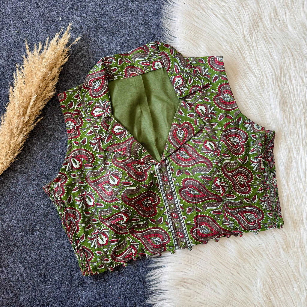 Naarira Pure Cotton Printed Blouse