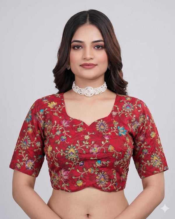 Naarira Pure Viscose Designer Blouse