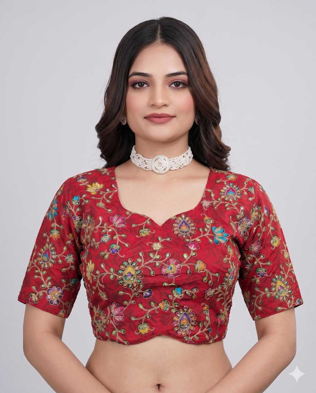 Naarira Pure Viscose Designer Blouse