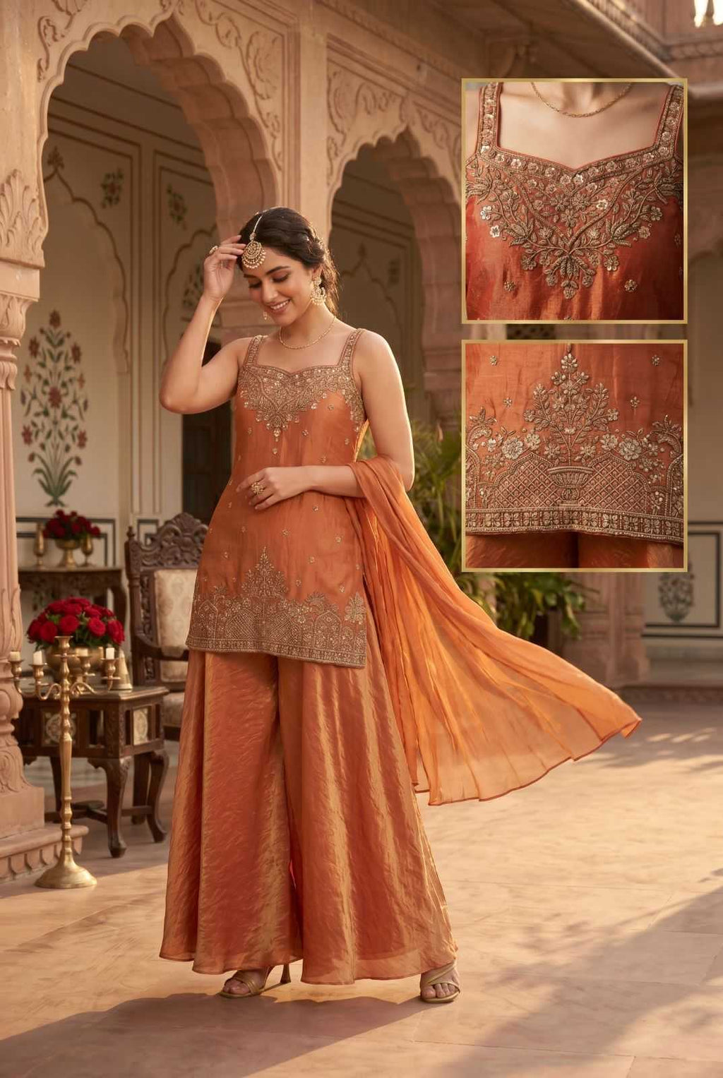 Naarira Designer Handwork Party Wear Salwar Suit