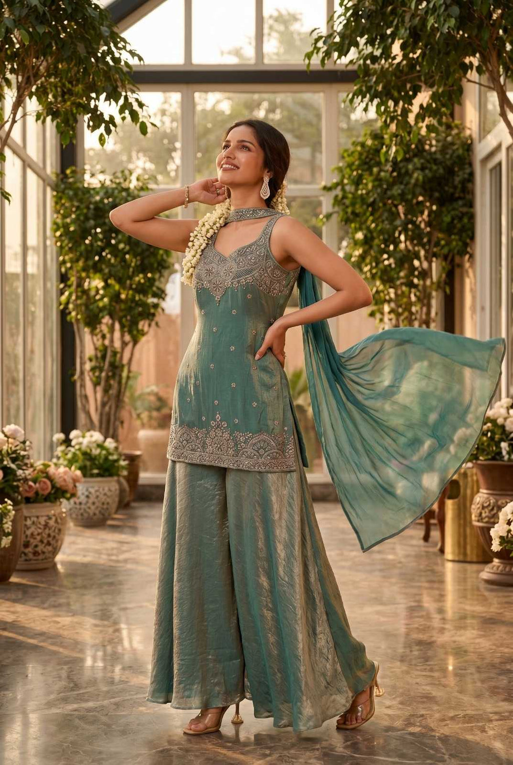 Naarira Designer Handwork Party Wear Salwar Suit