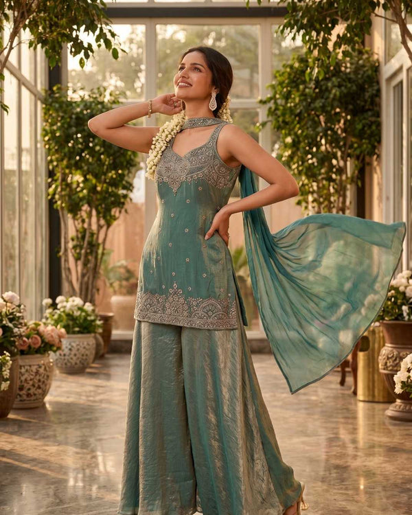 Naarira Designer Handwork Party Wear Salwar Suit