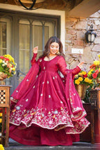 Naarira Party Wear Anarkali Dresses