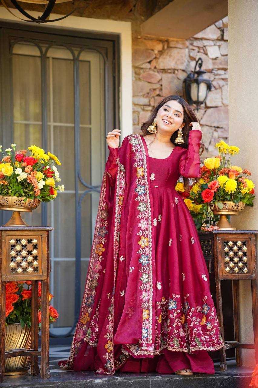 Naarira Party Wear Anarkali Dresses